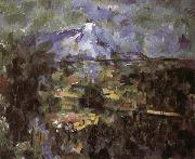 Paul Cezanne Mont Sainte-Victoire,Seen from Les Lauves oil on canvas